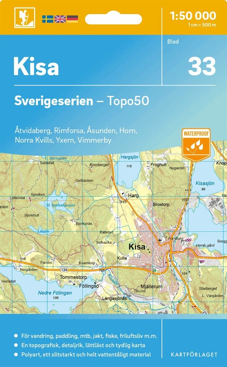 33 Kisa Sverigeserien Topo50