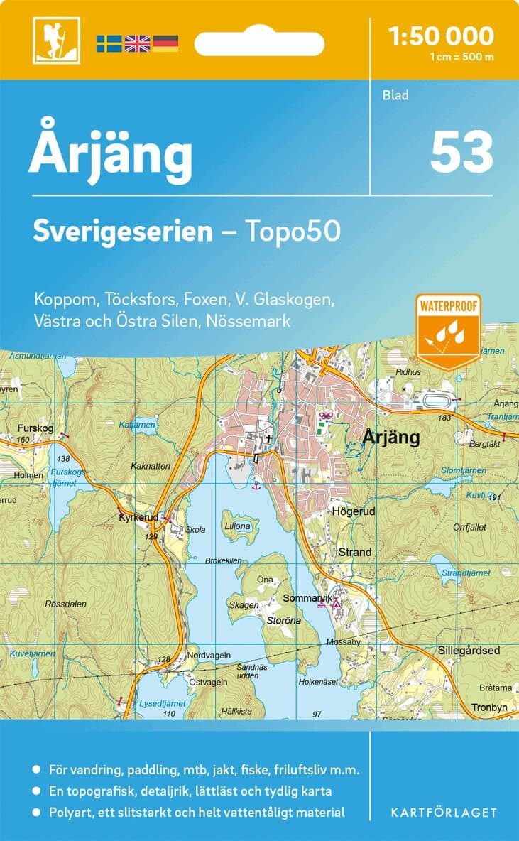 53 Årjäng Sverigeserien Topo50
