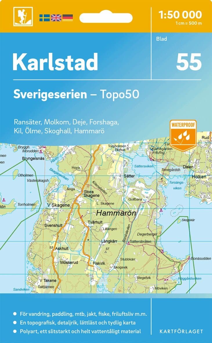 55 Karlstad Sverigeserien Topo50