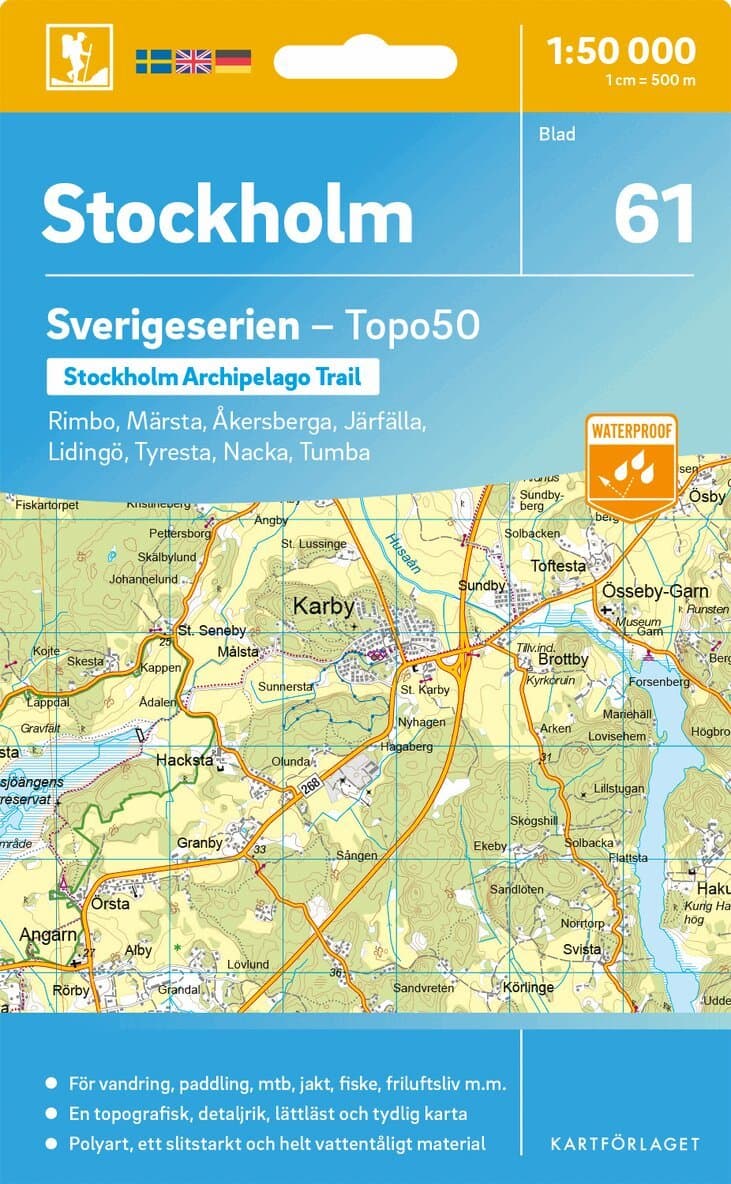 61 Stockholm Sverigeserien Topo50