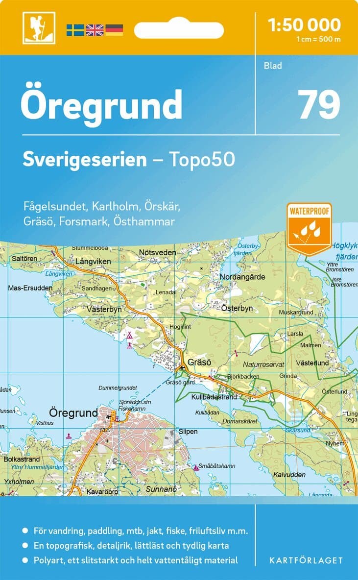 79 Öregrund Sverigeserien Topo50