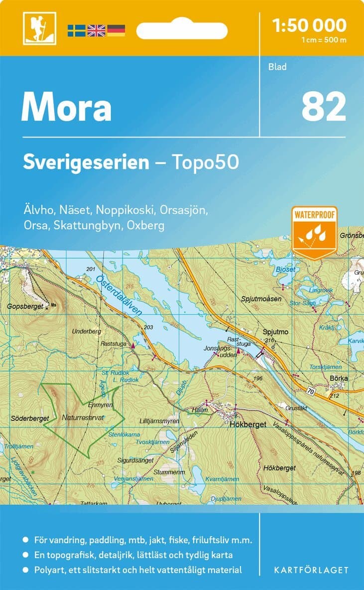 82 Mora Sverigeserien Topo50