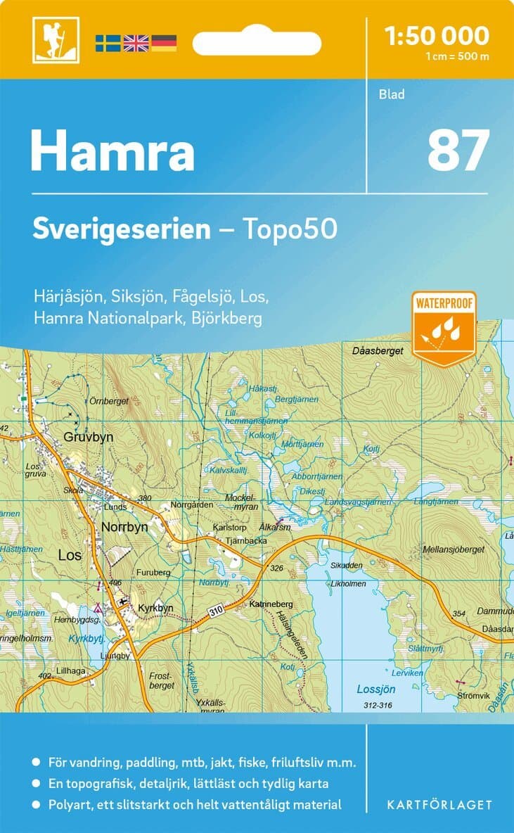 87 Hamra Sverigeserien Topo50