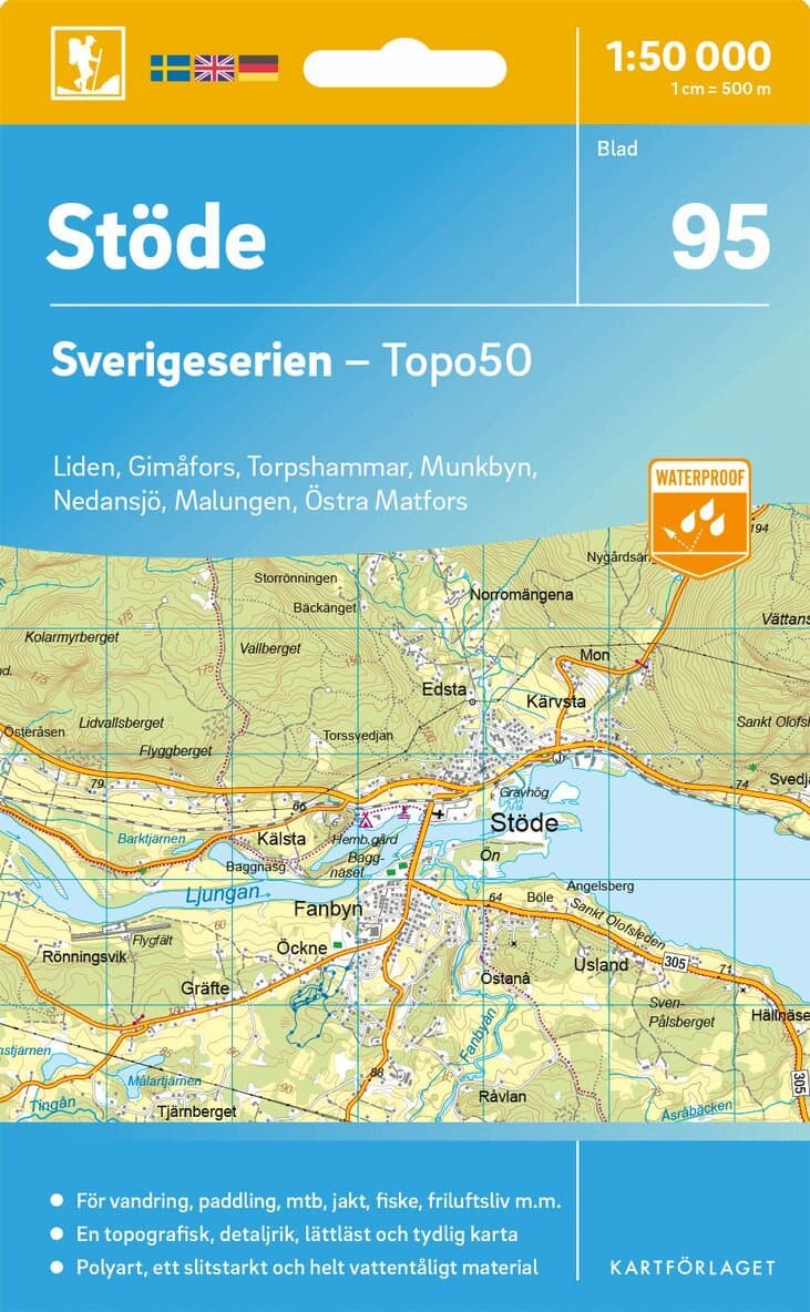 95 Stöde Sverigeserien Topo50