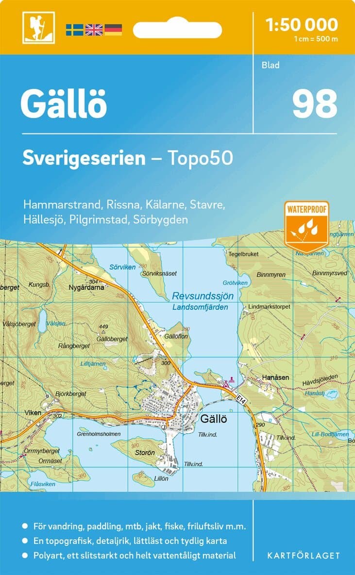 98 Gällö Sverigeserien Topo50