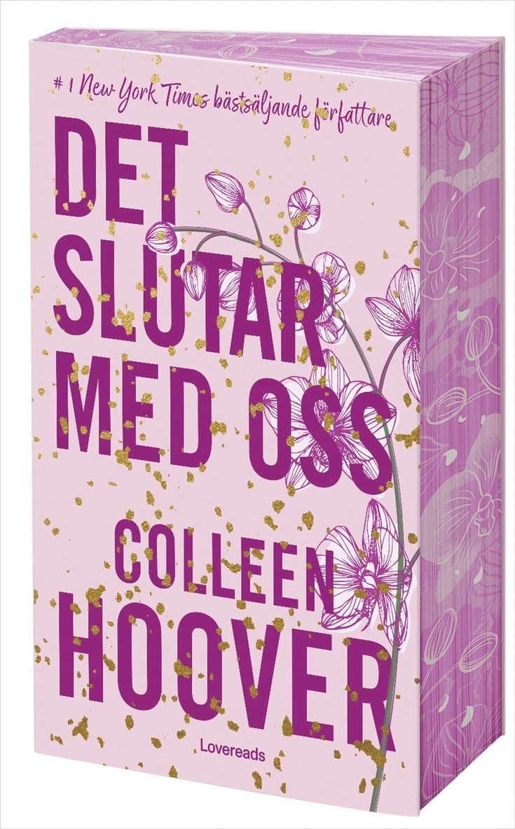 Omslag till boken Det slutar med oss av Colleen Hoover