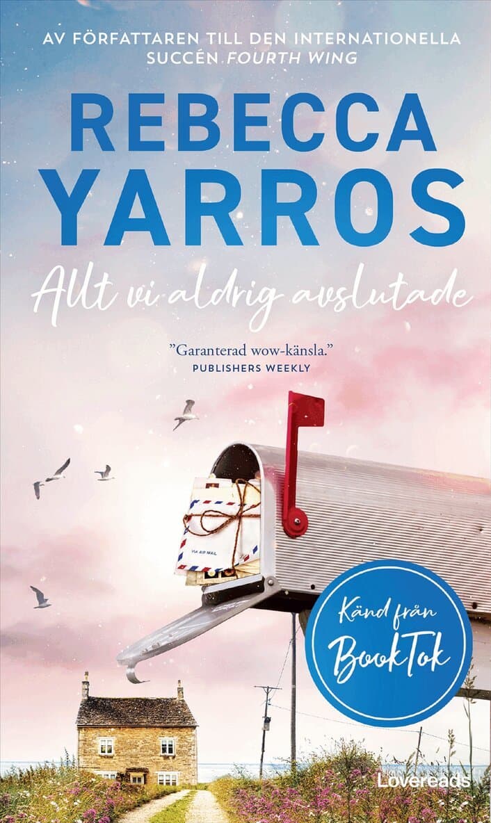 Omslag till boken Allt vi aldrig avslutade av Rebecca Yarros