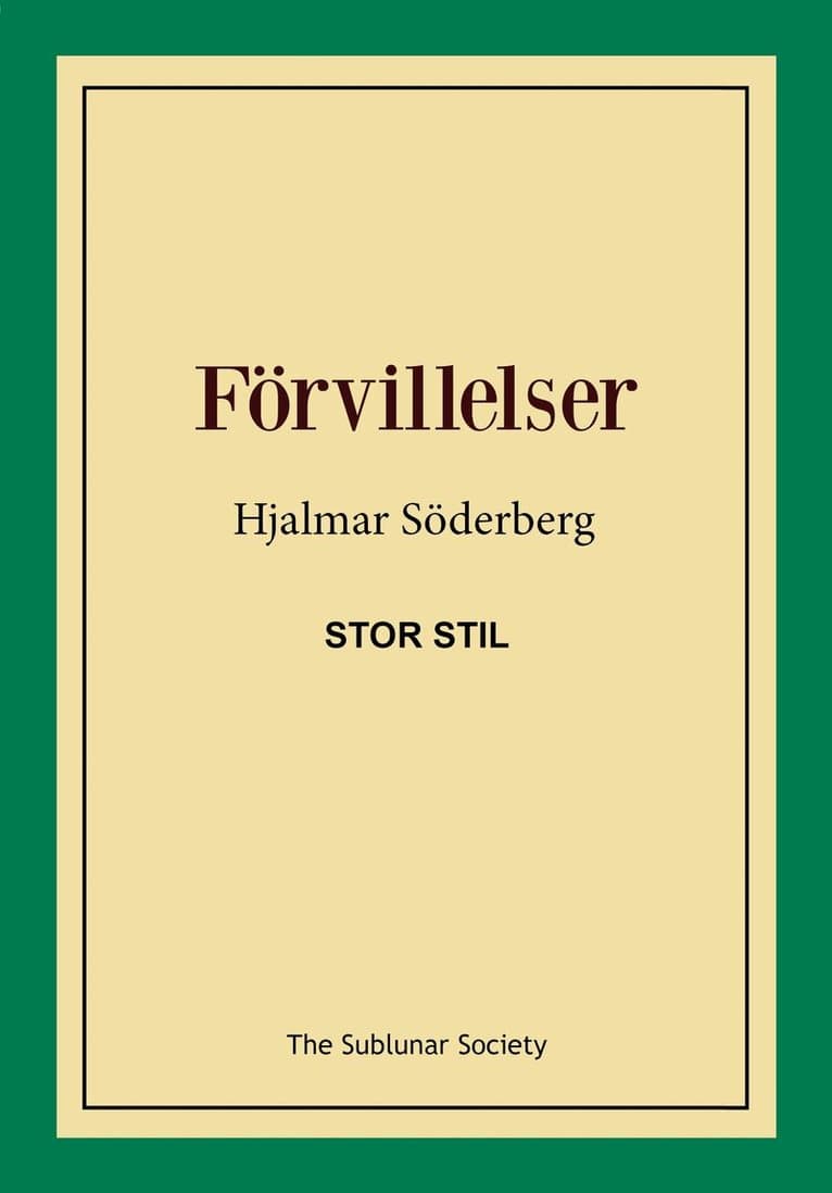 Förvillelser (stor stil)