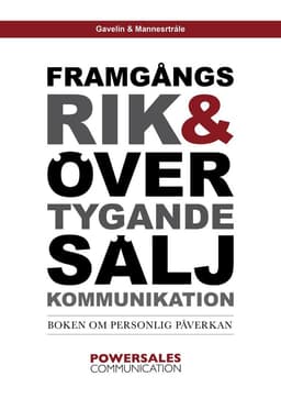 Framgångsrik & övertygande säljkommunikation