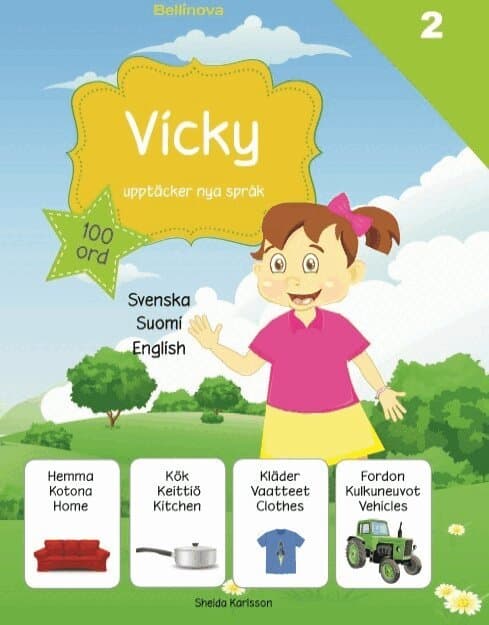 Vicky upptäcker nya språk 2. Finska