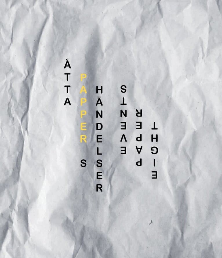 Åtta pappershändelser