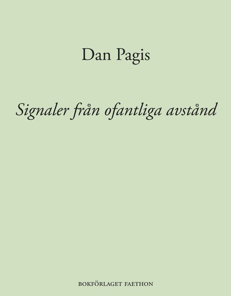 Signaler från ofantliga avstånd