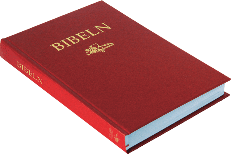 Svenska Folkbibeln 2015 Slimline, röd i hårdpärm