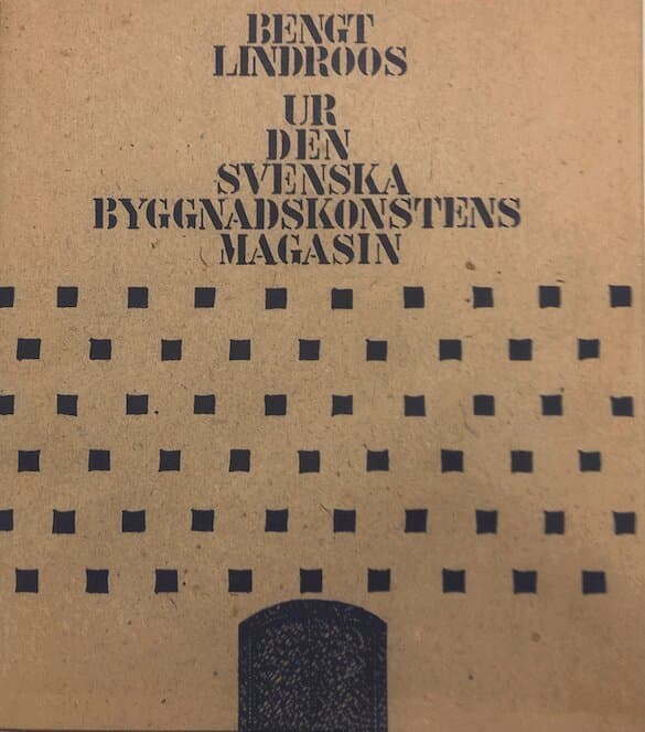 Ur den svenska byggnadskonstens magasin