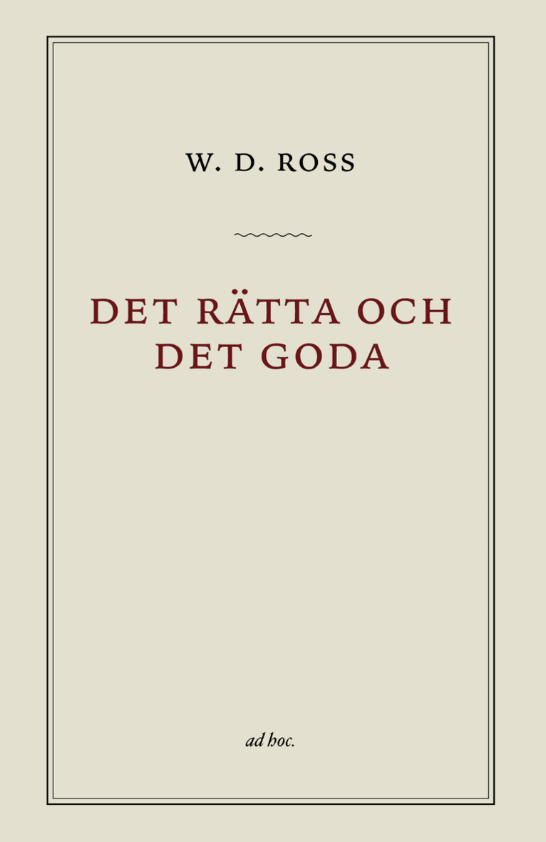 Det rätta och det goda
