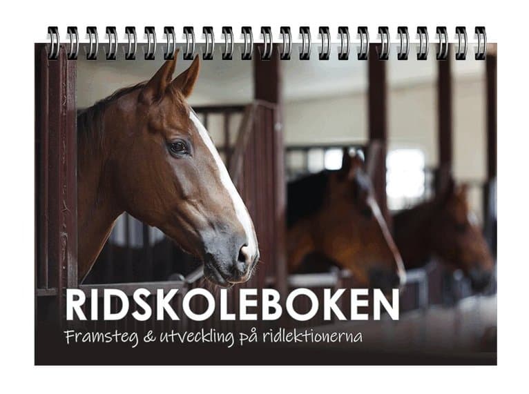 Ridskoleboken : framsteg & utveckling på ridlektionerna