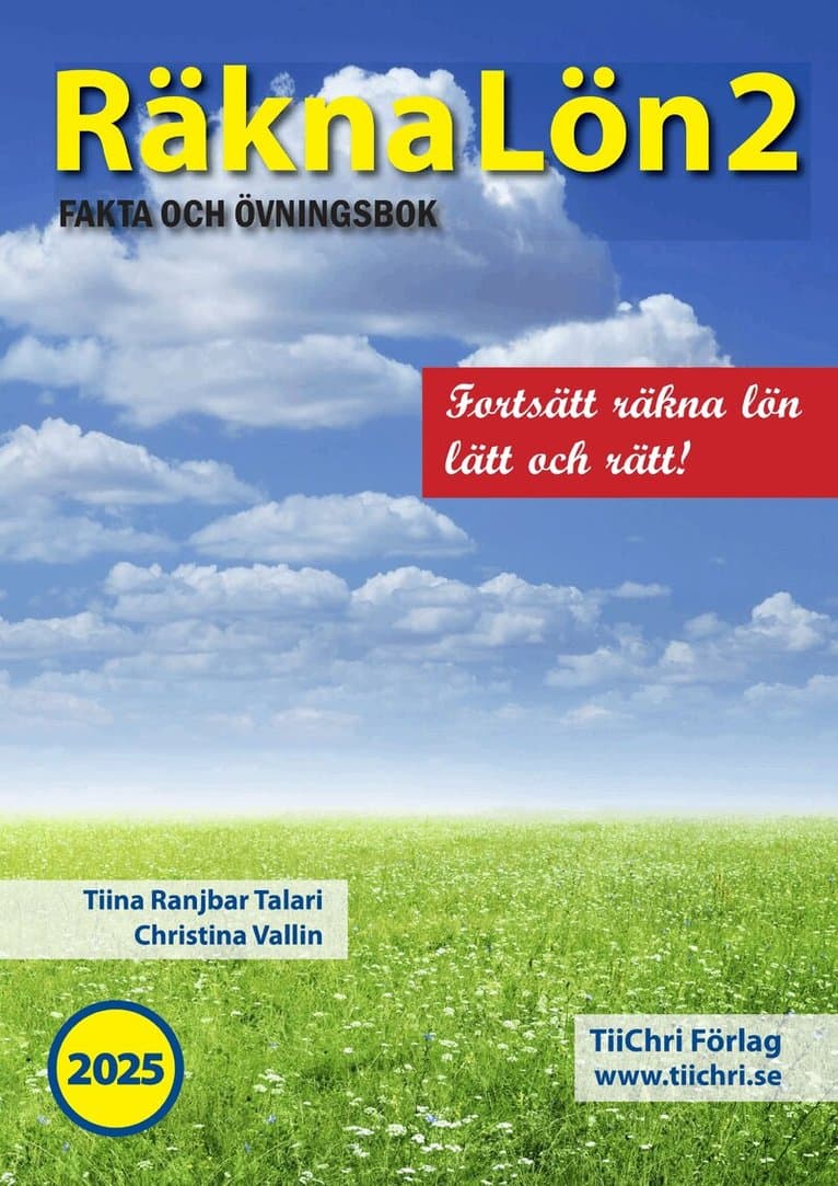 Räkna Lön 2 - 2025 (bok + digital produkt)