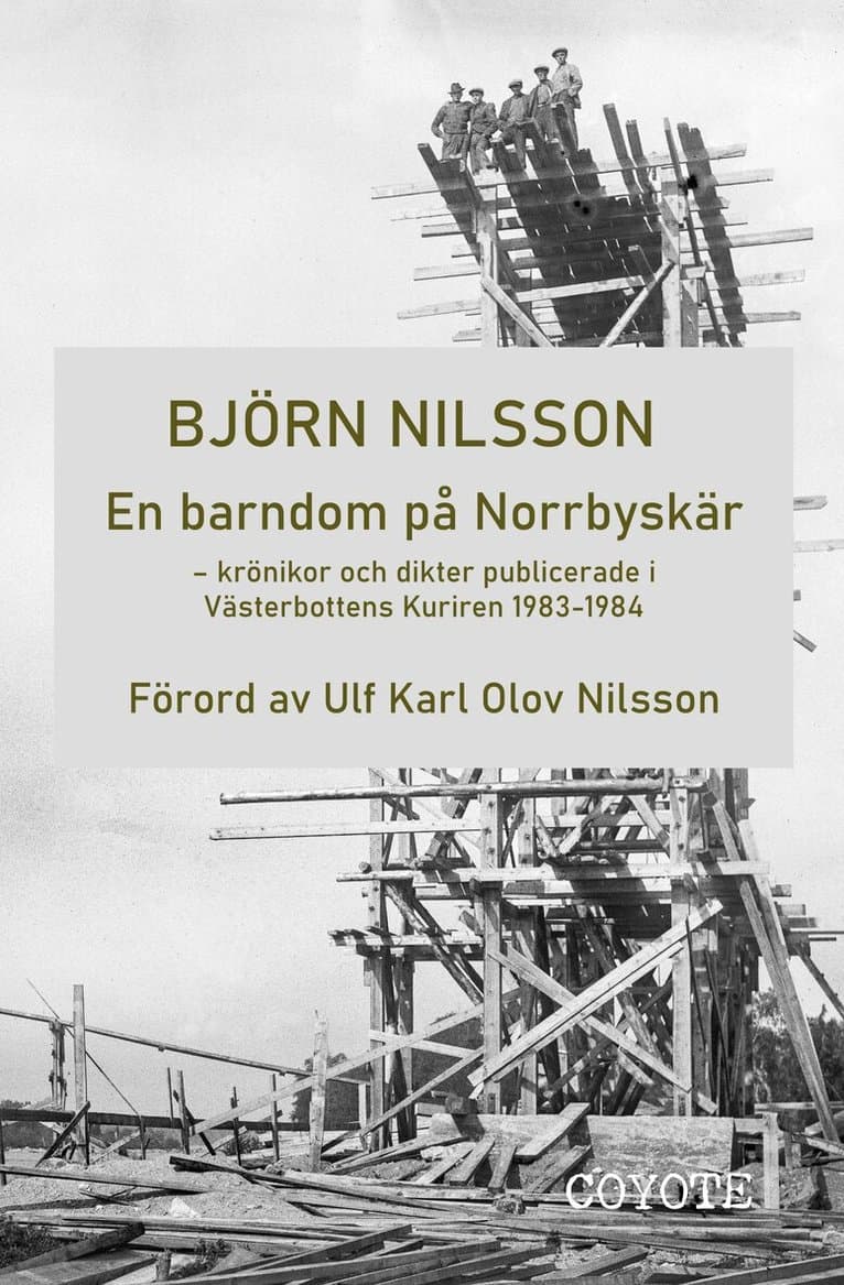 En bardom på Norrbyskär : krönikor och dikter publicerade i Västerbottens Kuriren 1983-1984