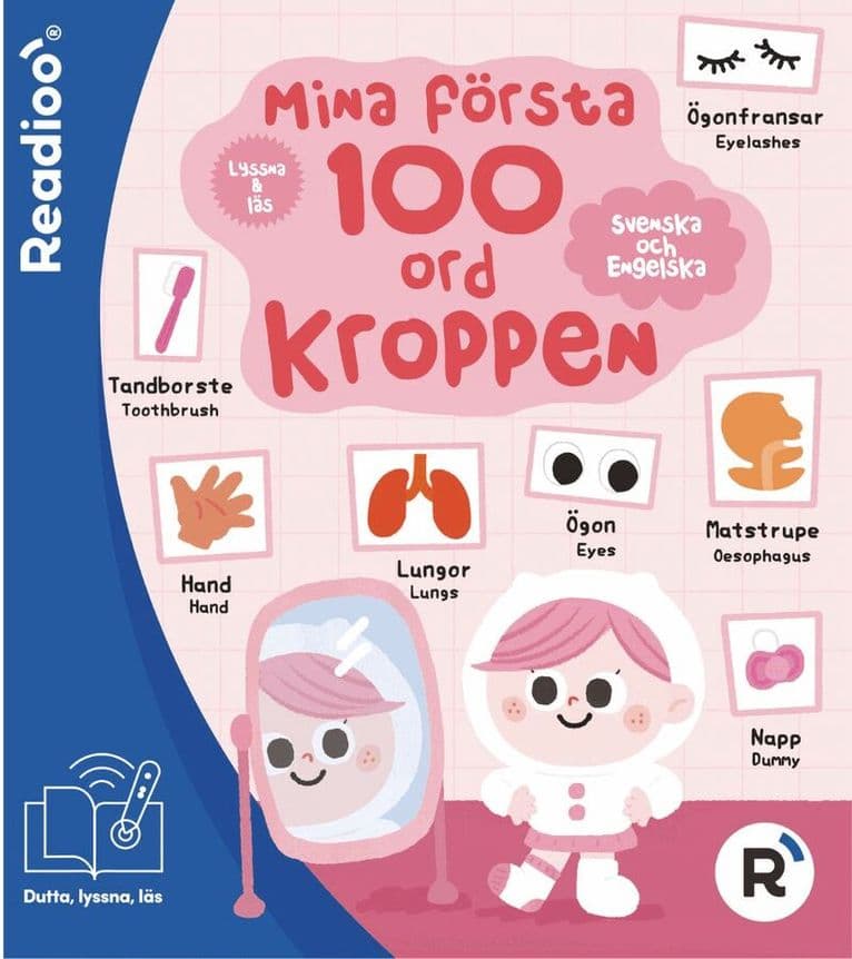 Mina första 100 ord : kroppen (tvåspråkig)