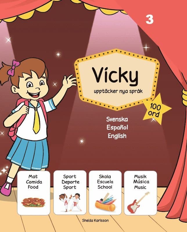 Vicky upptäcker nya språk 3. Spanska