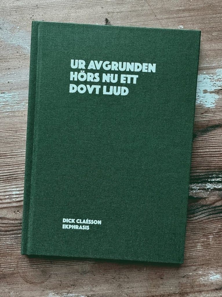 Ur avgrunden hörs nu ett dovt ljud