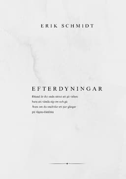 Efterdyningar : livets diktsamling