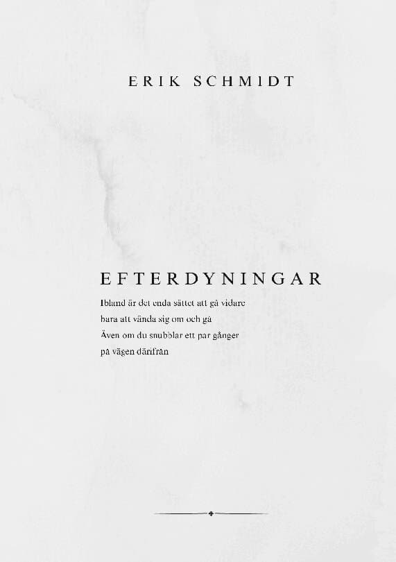 Efterdyningar : livets diktsamling