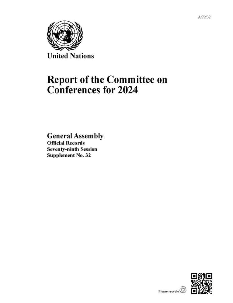 Report of the Committee on Conferences for 2024