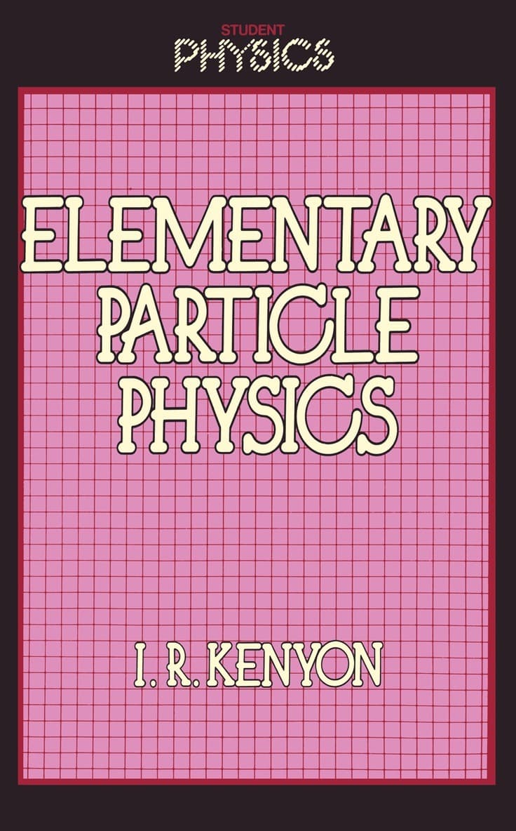 Elementary Particle Physics
