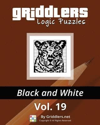 Omslag till boken Griddlers Logic Puzzles: Black and White av Rastislav Rehak