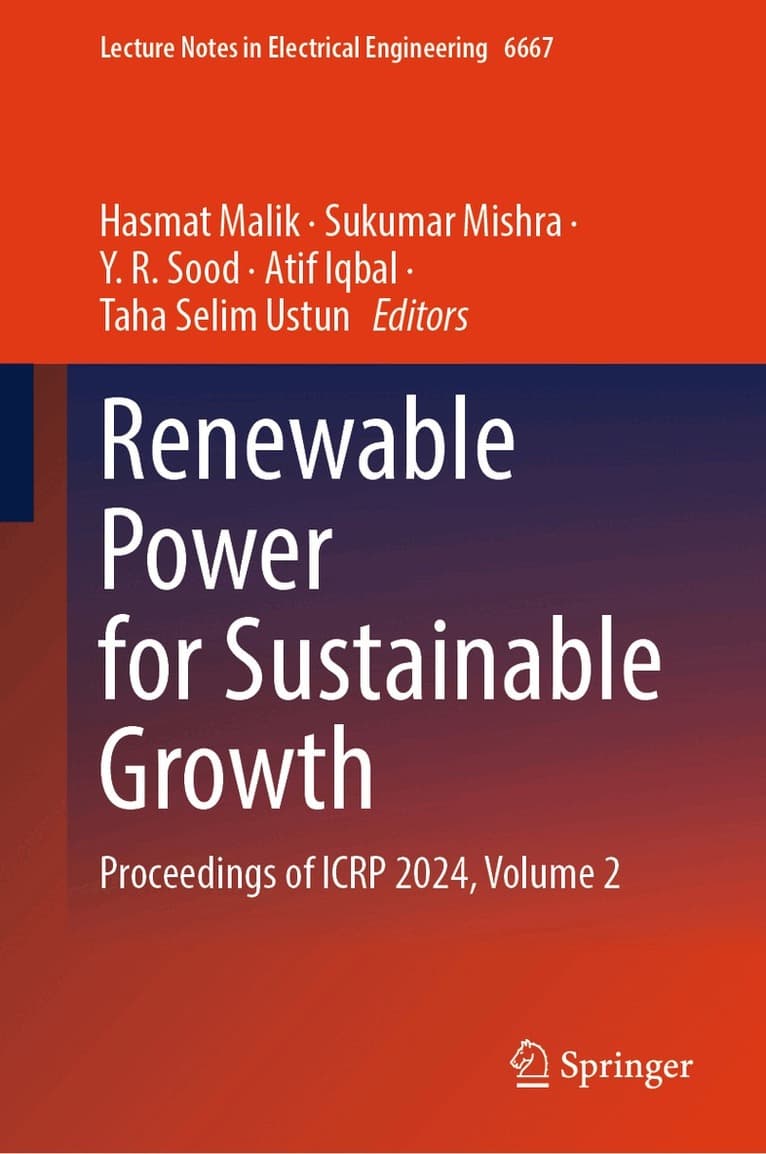 Renewable Power for Sustainable Growth