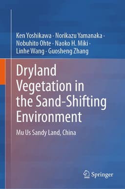 Dryland Vegetation in the Sand-Shifting Environment