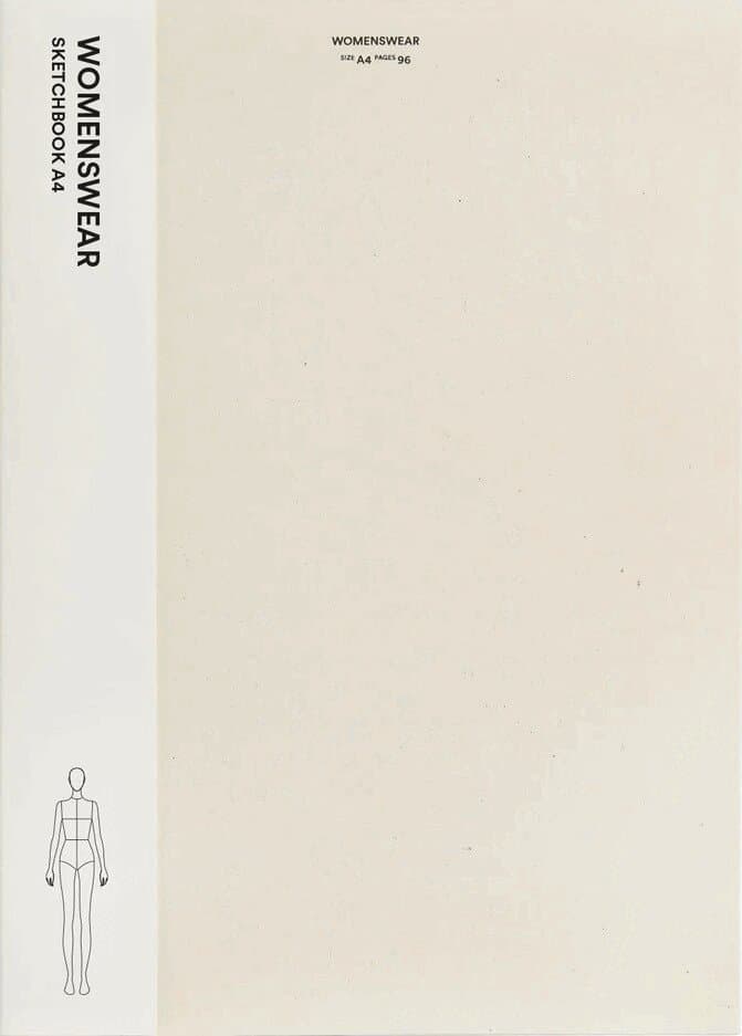 Fashionary Womenswear Sketchbook A4