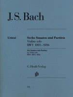Sonaten und Partiten BWV 1001-1006 für Violine solo (unbezeichnete und bezeichnete Stimme)