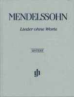 Mendelssohn Bartholdy, Felix - Klavierwerke, Band III - Lieder ohne Worte