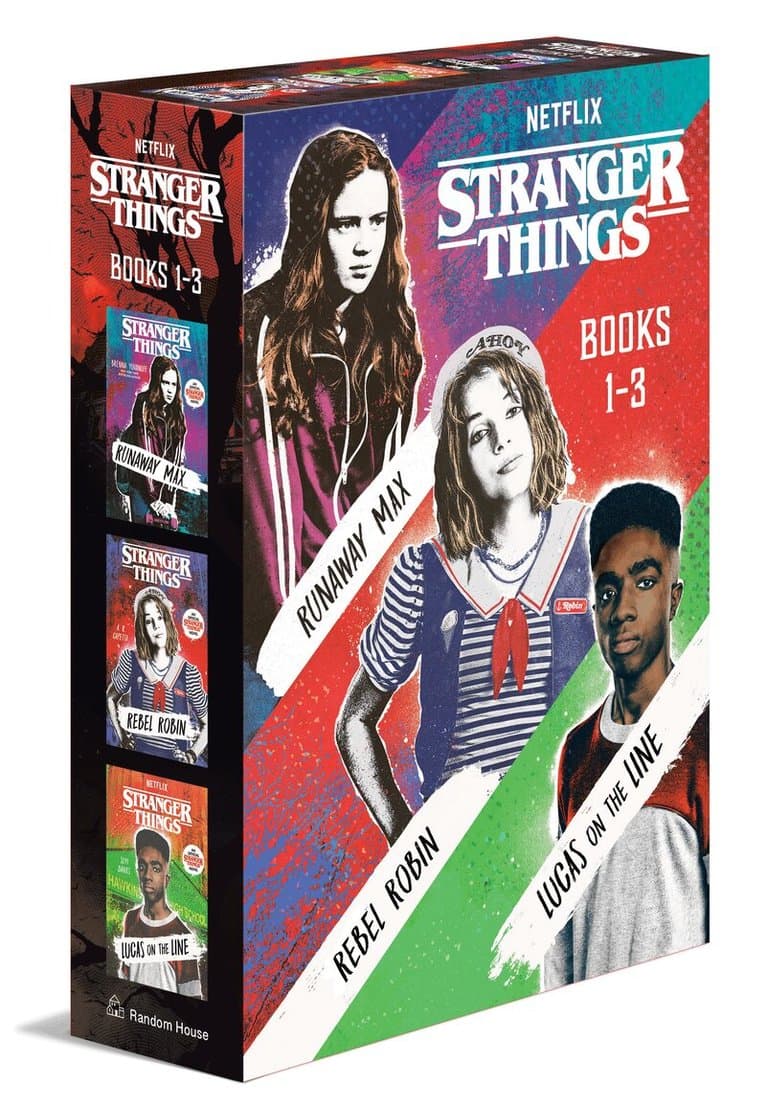 Stranger Things Boxed Set, Books 1-3: Runaway Max, Rebel Robin, and Lucas on the Line