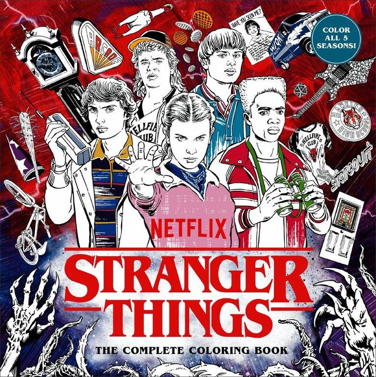 Stranger Things: The Complete Coloring Book (Color All Five Seasons!)