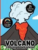 Volcano Coloring Book for Kids