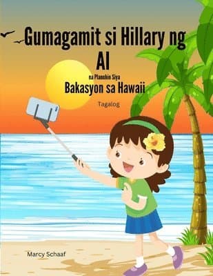 Gumagamit si Hillary ng AI na Planuhin Siya Bakasyon sa Hawaii (Tagalog English Bilingual) Hillary Uses AI to Plan Her Hawaiian Vacation