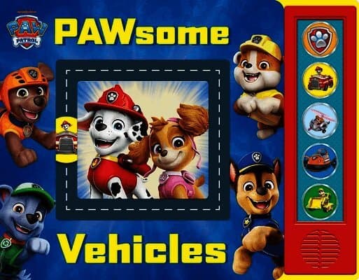 Nickelodeon Paw Patrol: Pawsome Vehicles Sound Book