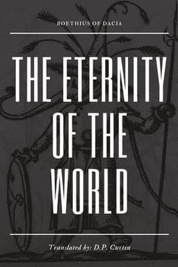 Eternity of the World