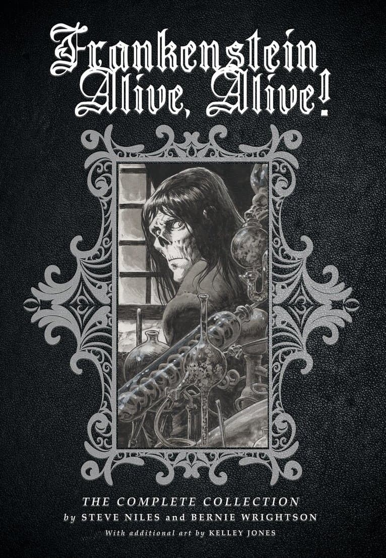 Omslag till boken Frankenstein Alive, Alive: The Complete Collection av Steve Niles