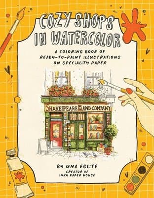 Cozy Shops in Watercolor