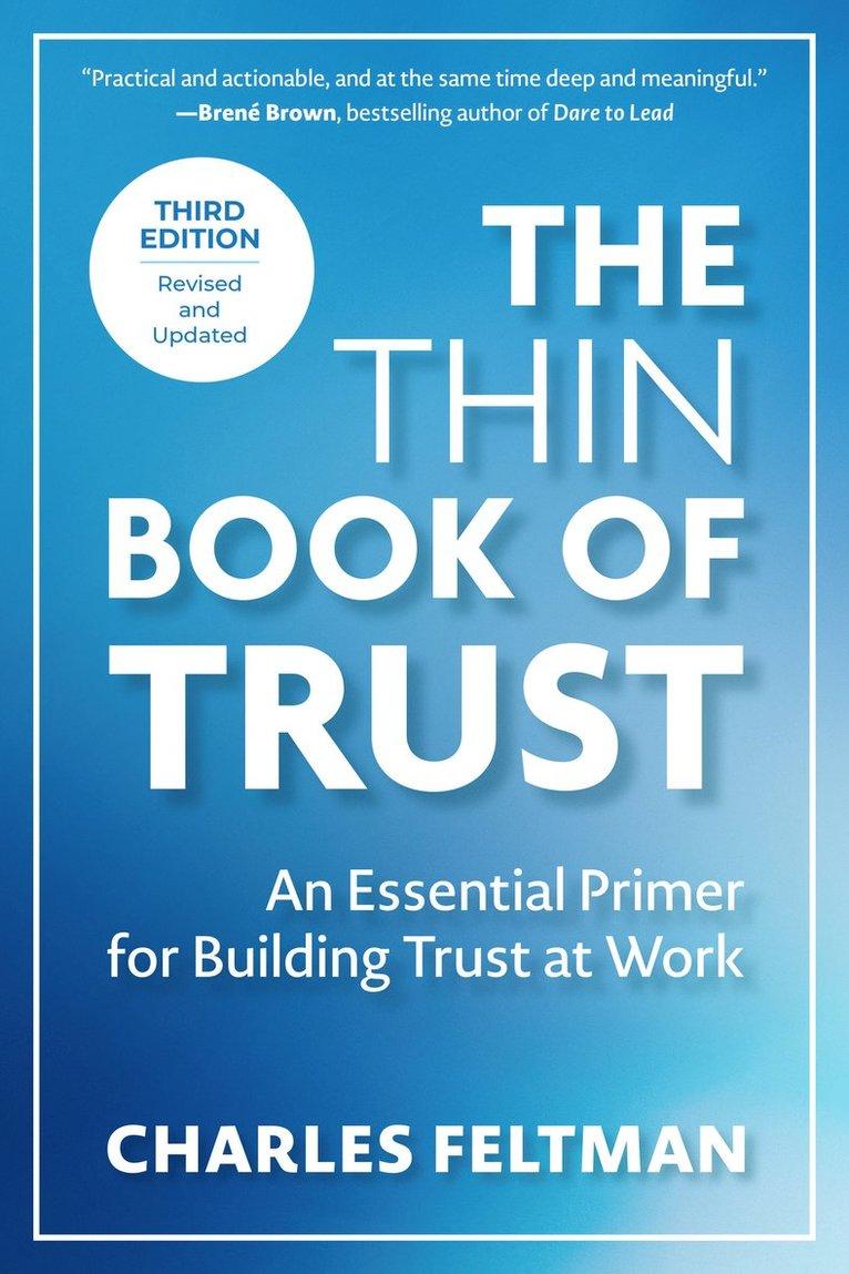 Thin Book of Trust, Third Edition