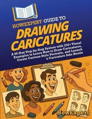 HowExpert Guide to Drawing Caricatures