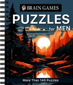Brain Games - Puzzles for Men: More Than 140 Puzzles