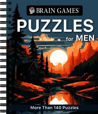 Brain Games - Puzzles for Men: More Than 140 Puzzles