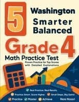 5 Washington Smarter Balanced Grade 4 Math Practice Tests