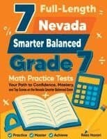 7 Full-Length Nevada Smarter Balanced Grade 7 Math Practice Tests