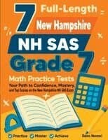 7 Full-Length New Hampshire NH SAS Grade 7 Math Practice Tests